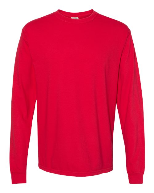 Comfort Colors Unisex Garment-Dyed Heavyweight Long Sleeve T-Shirt 6014