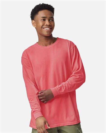 Comfort Colors Unisex Garment-Dyed Heavyweight Long Sleeve T-Shirt 6014