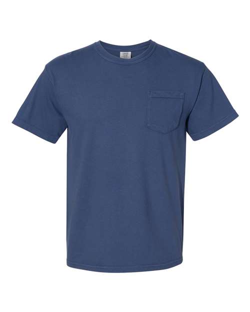 Comfort Colors Unisex Garment-Dyed Heavyweight Pocket T-Shirt 6030