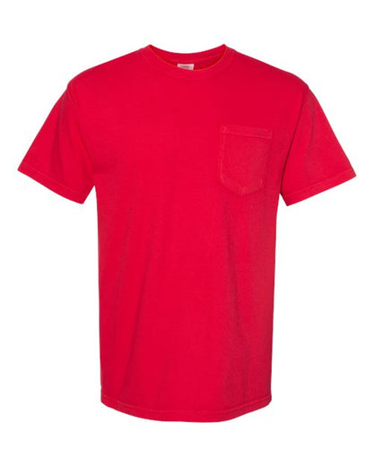 Comfort Colors Unisex Garment-Dyed Heavyweight Pocket T-Shirt 6030