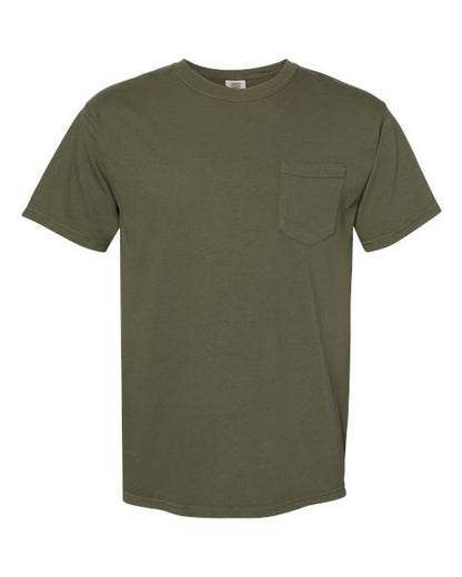 Comfort Colors Unisex Garment-Dyed Heavyweight Pocket T-Shirt 6030