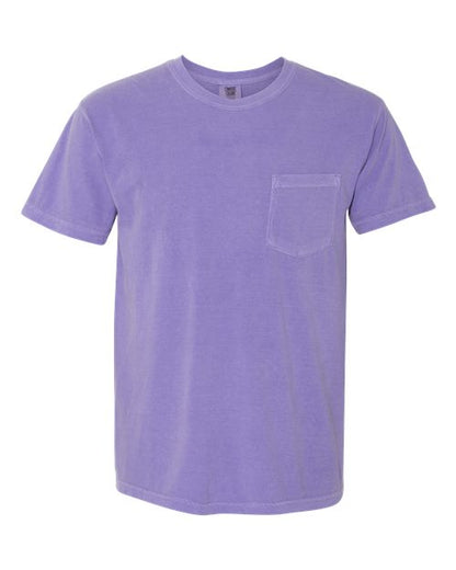 Comfort Colors Unisex Garment-Dyed Heavyweight Pocket T-Shirt 6030