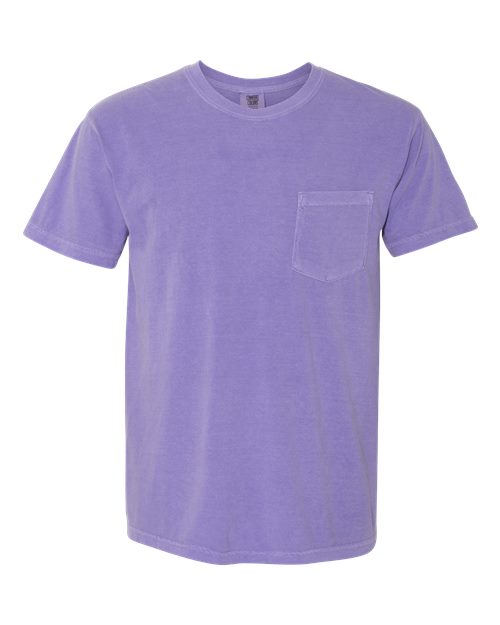 Comfort Colors Unisex Garment-Dyed Heavyweight Pocket T-Shirt 6030
