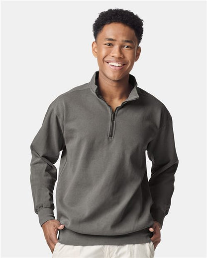 Comfort Colors Unisex Garment-Dyed Quarter-Zip Sweatshirt 1580