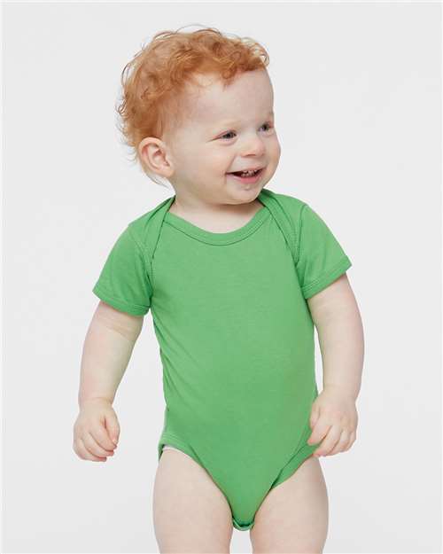 Infant Fine Jersey Bodysuit - Apple