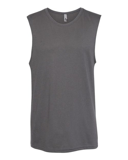 Men's Lightweight Cotton/Poly Muscle Tank