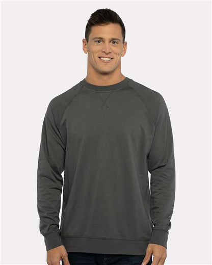 Next Level Unisex Laguna Raglan Crewneck Sweatshirt 9000