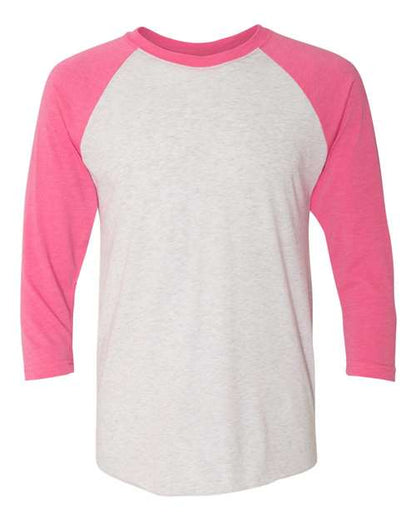 Triblend Three-Quarter Raglan T-Shirt - XL