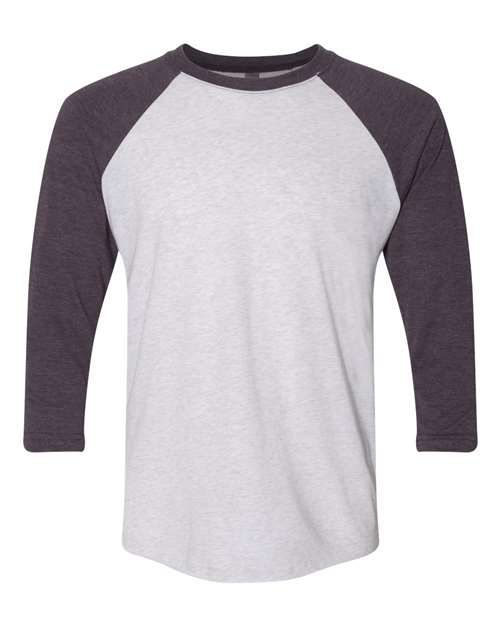 Triblend Three-Quarter Raglan T-Shirt - XL