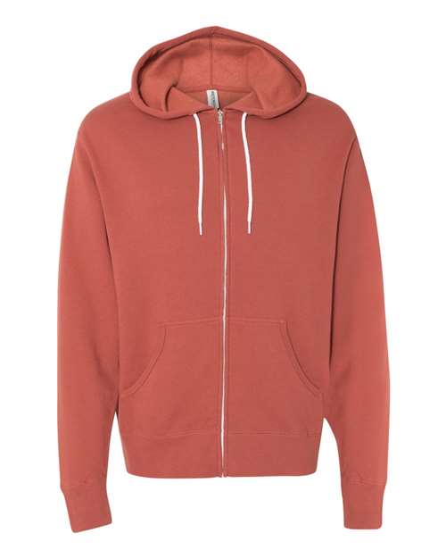 Independent Trading Co. Unisex Lightweight Full-Zip Hooded Sweatshirt AFX90UNZ