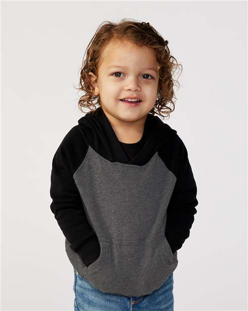 Independent Trading Co. Toddler Special Blend Hooded Raglan Sweatshirt PRM10TSB