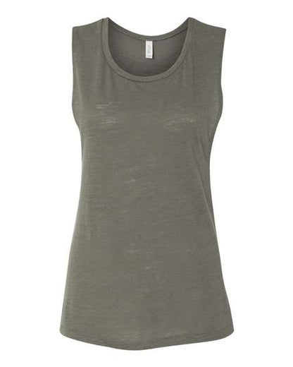 BELLA + CANVAS Women's Flowy Scoop Muscle Tank 8803