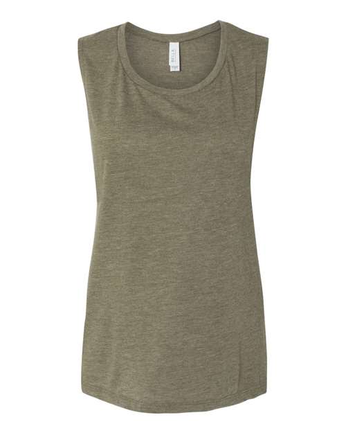 Women's Flowy Scoop Muscle Tank - M