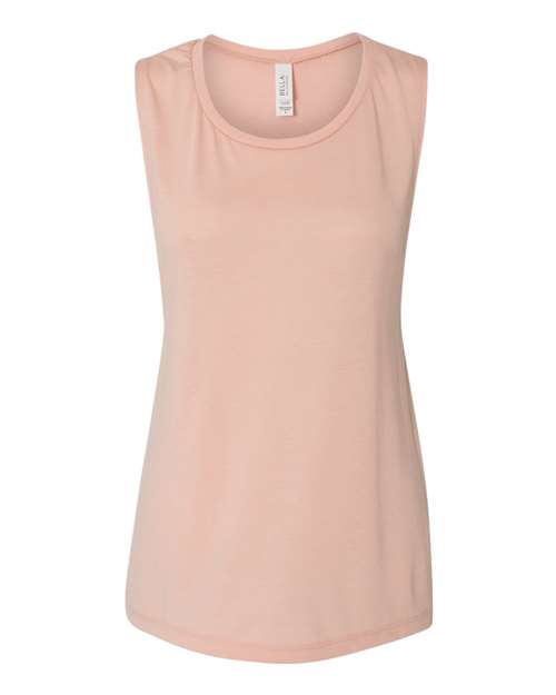 Women's Flowy Scoop Muscle Tank - M