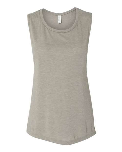 BELLA + CANVAS Women's Flowy Scoop Muscle Tank 8803