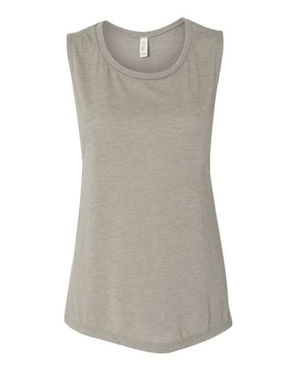 BELLA + CANVAS Women's Flowy Scoop Muscle Tank 8803
