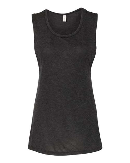 BELLA + CANVAS Women's Flowy Scoop Muscle Tank 8803