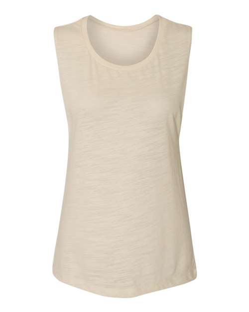 Women's Flowy Scoop Muscle Tank - L