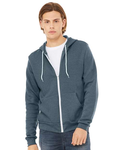 Sponge Fleece Full-Zip Hoodie - 3XL