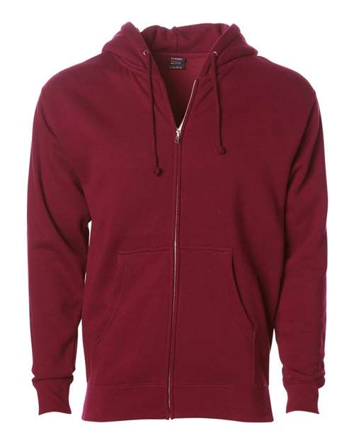 Independent Trading Co. Unisex Heavyweight Full-Zip Hooded Sweatshirt IND4000Z