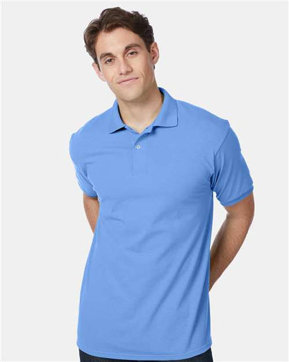 Hanes Men's EcoSmart® Jersey Polo 054X