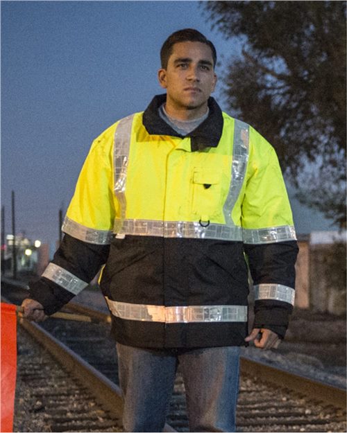 Kishigo Unisex Storm Stopper Pro Rainwear Jacket RWJ100-101