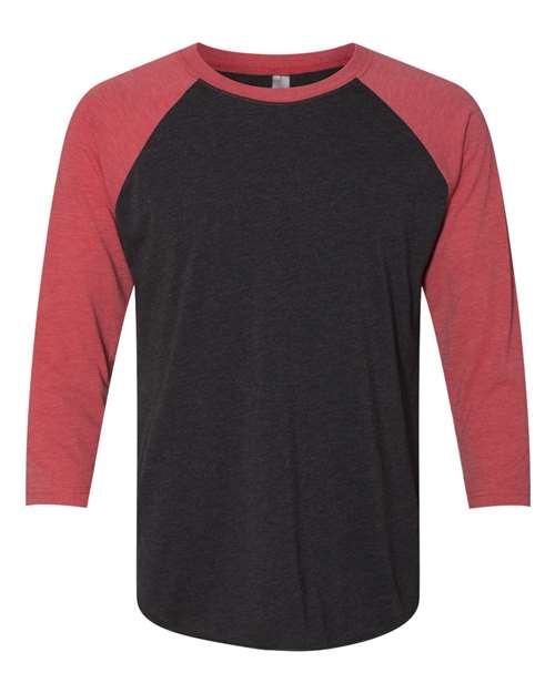 Triblend Three-Quarter Raglan T-Shirt - 3XL