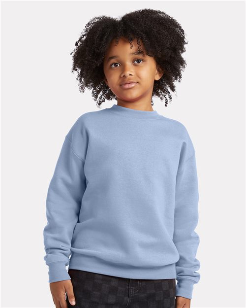 Hanes Youth EcoSmart® Crewneck Sweatshirt P360