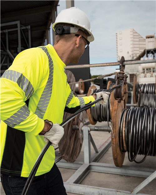 Kishigo Unisex Premium Black Series® Long Sleeve T-Shirt 9134-9135