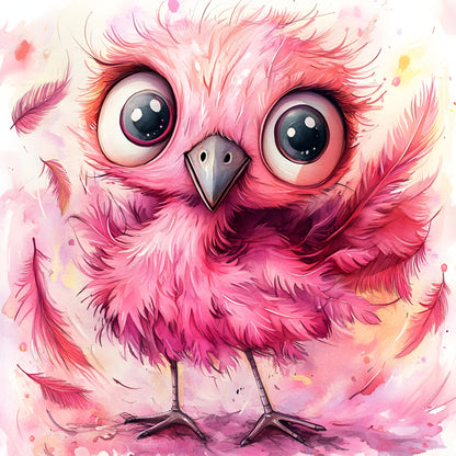 Pink Quirky Flamingo 06