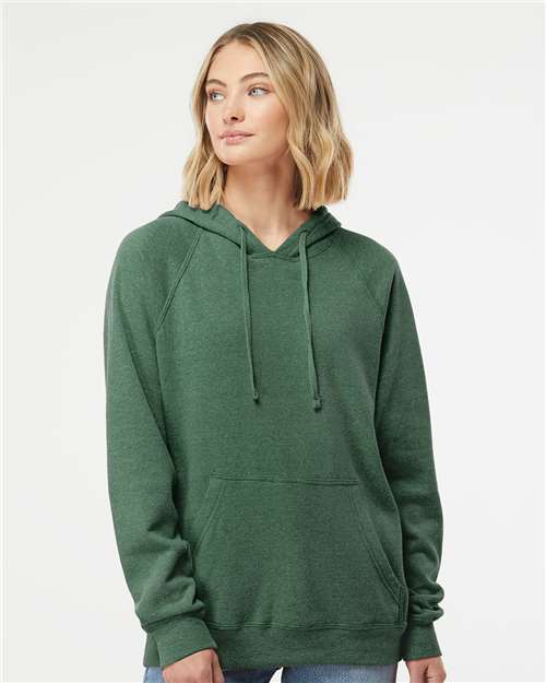 Independent Trading Co. Unisex Special Blend Raglan Hooded Sweatshirt PRM33SBP