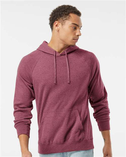 Independent Trading Co. Unisex Special Blend Raglan Hooded Sweatshirt PRM33SBP