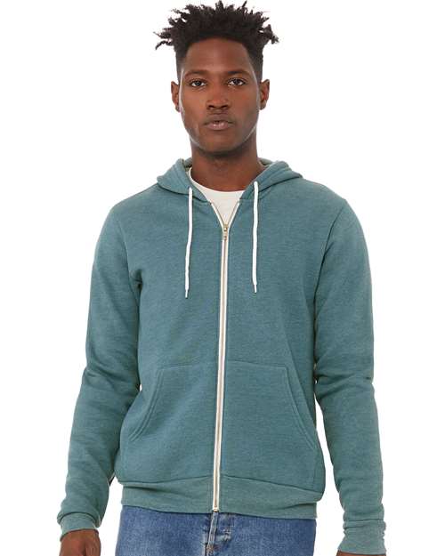 Sponge Fleece Full-Zip Hoodie - 3XL