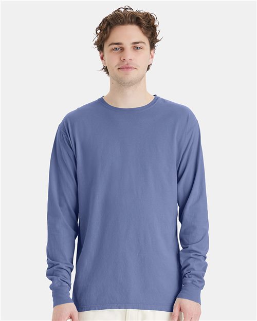 ComfortWash by Hanes Unisex Garment-Dyed Long Sleeve T-Shirt GDH200