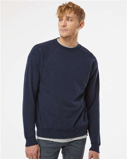 Independent Trading Co. Unisex Special Blend Raglan Crewneck Sweatshirt PRM30SBC