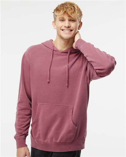 Independent Trading Co. Unisex Midweight Pigment-Dyed Hooded Sweatshirt PRM4500