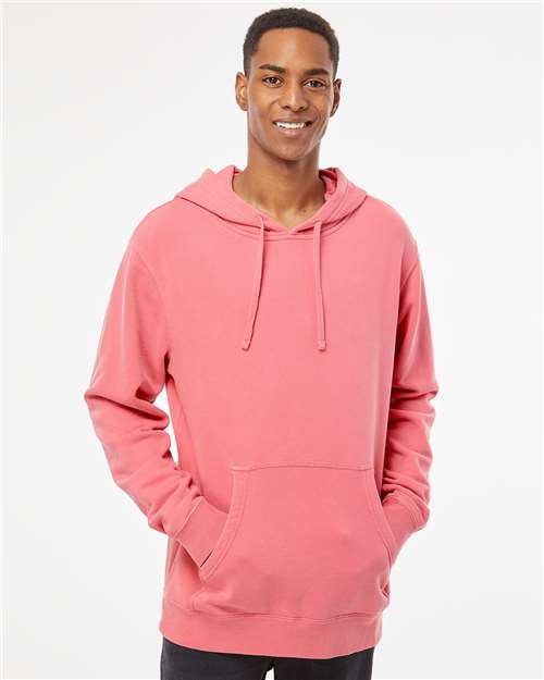 Independent Trading Co. Unisex Midweight Pigment-Dyed Hooded Sweatshirt PRM4500
