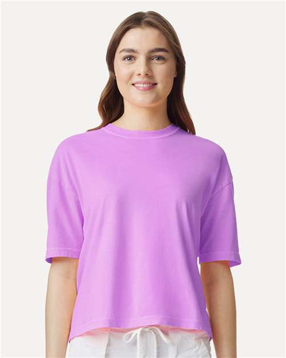 Comfort Colors Women's Garment-Dyed Heavyweight Boxy T-Shirt 3023CL