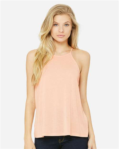 BELLA + CANVAS Women's Flowy High-Neck Tank 8809