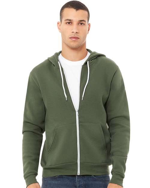 Sponge Fleece Full-Zip Hoodie - 3XL