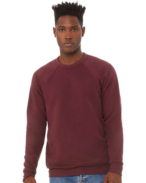 Sponge Fleece Raglan Crewneck Sweatshirt - 2XL