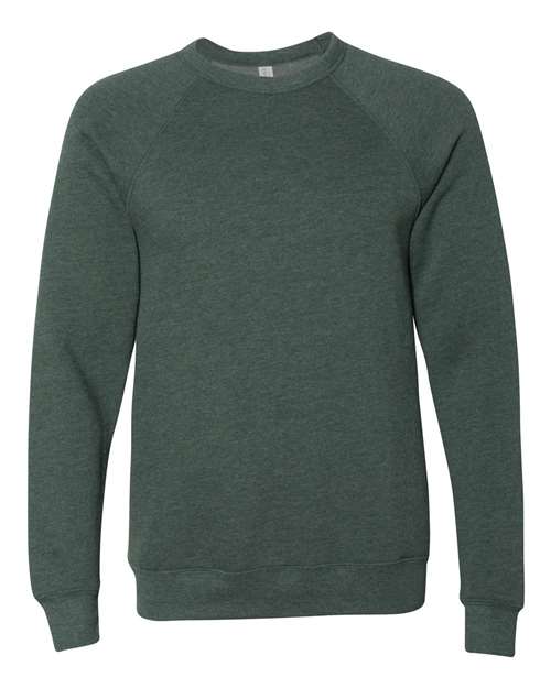 Sponge Fleece Raglan Crewneck Sweatshirt - XL