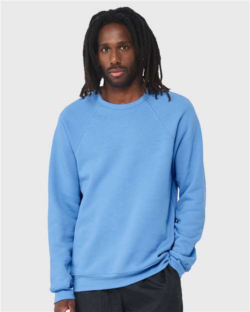 Sponge Fleece Raglan Crewneck Sweatshirt - XL