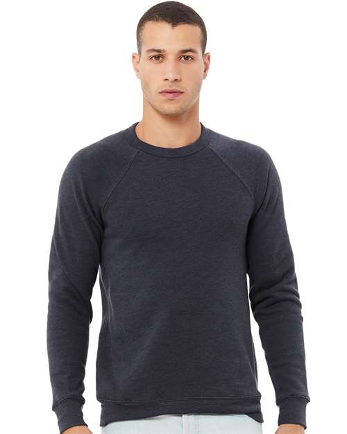 Sponge Fleece Raglan Crewneck Sweatshirt - 2XL