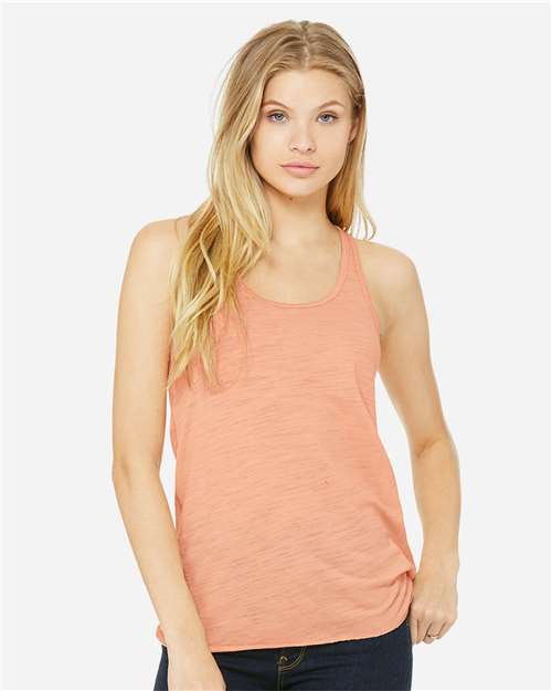BELLA + CANVAS Women's Flowy Racerback Tank 8800