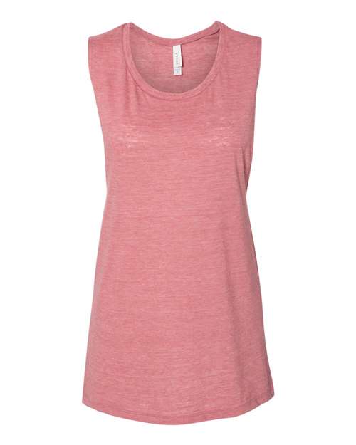 Women's Flowy Scoop Muscle Tank - M