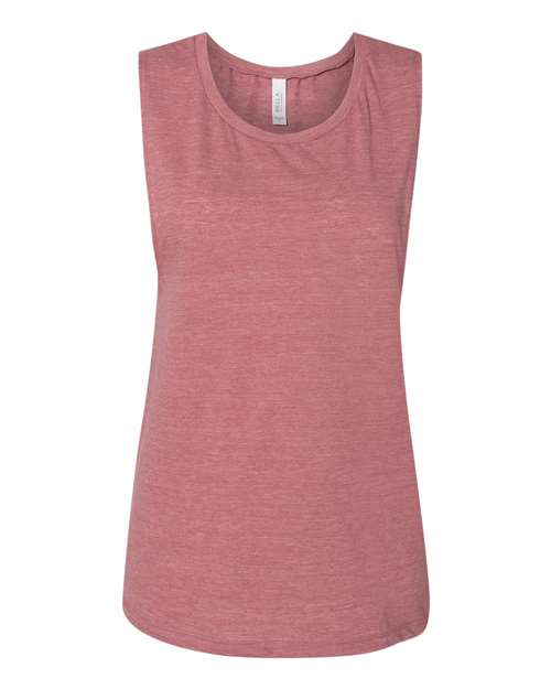 Women's Flowy Scoop Muscle Tank - M