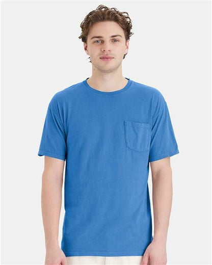 Unisex Garment-Dyed Pocket T-Shirt