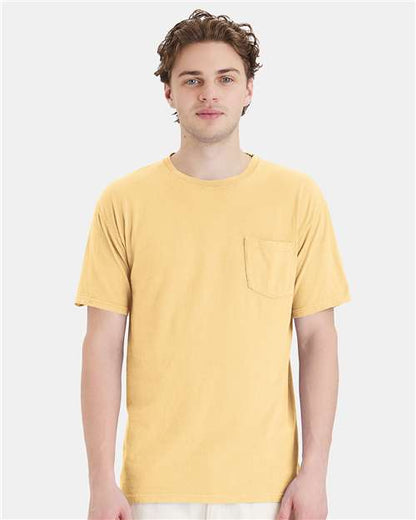 Unisex Garment-Dyed Pocket T-Shirt