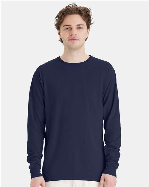 ComfortWash by Hanes Unisex Garment-Dyed Long Sleeve T-Shirt GDH200